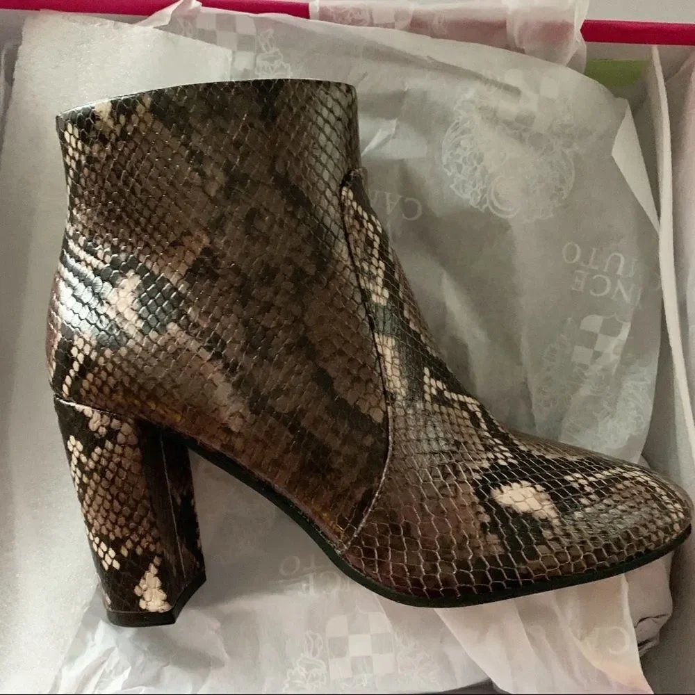 Vince Camuto Python Boots